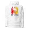 Wear Sri Lanka Unisex Premium Pullover Hoodie - Beach (White)
