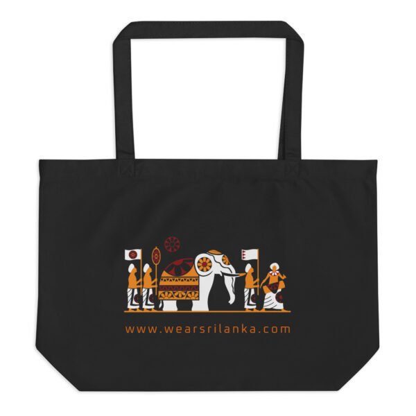 Large organic tote bag | Perahera