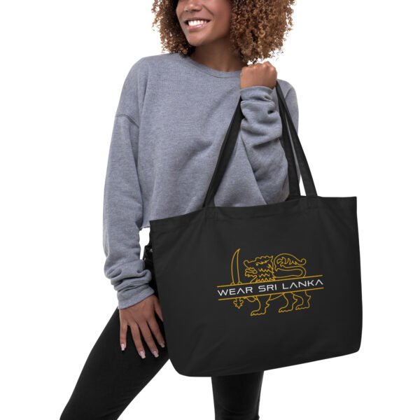 Large organic tote bag | WSL Logo