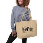 Large organic tote bag | Perahera