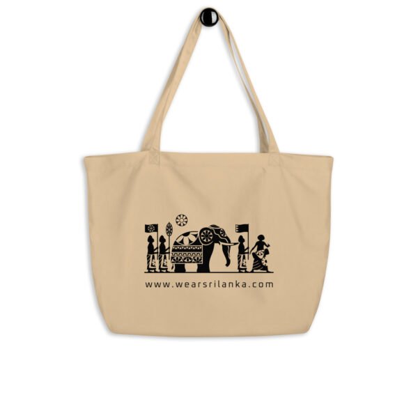 Large organic tote bag | Perahera