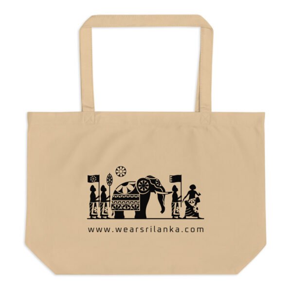 Large organic tote bag | Perahera