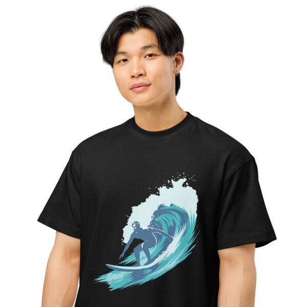 Men’s box tee | Surfer Black