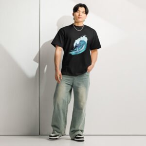 Men’s box tee | Surfer Black