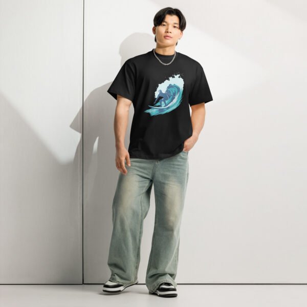 Men’s box tee | Surfer Black