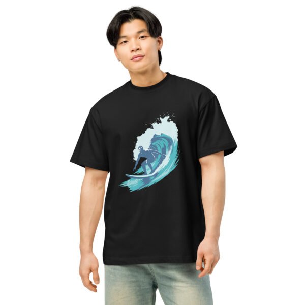 Men’s box tee | Surfer Black