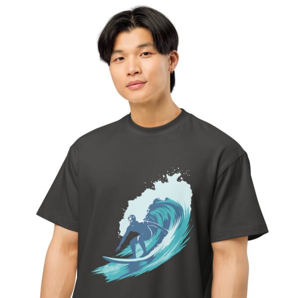 Men’s box tee | Surfer Vintage Black