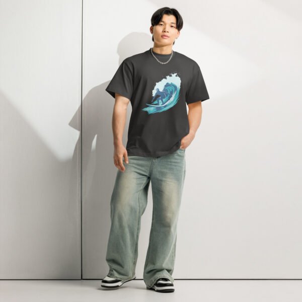 Men’s box tee | Surfer Vintage Black