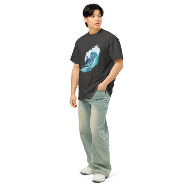 Men’s box tee | Surfer Vintage Black