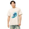 Men’s box tee | Surfer Vintage White