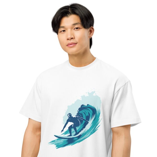 Men’s box tee | Surfer White