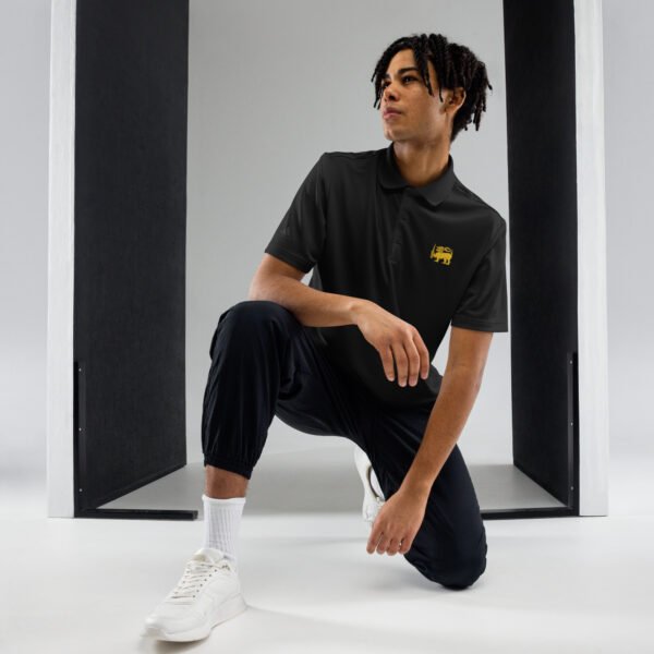 Unisex Adidas Premium Polo Shirt | Lion Black
