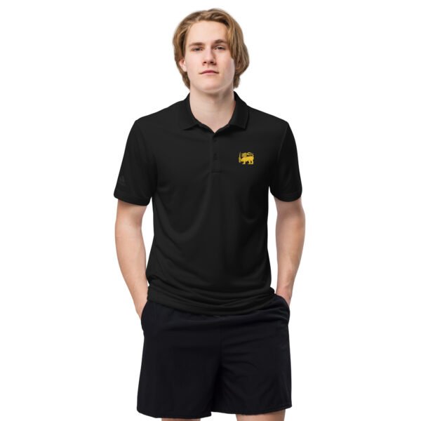 Unisex Adidas Premium Polo Shirt | Lion Black