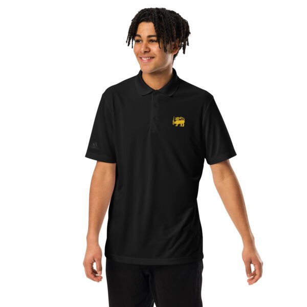 Unisex Adidas Premium Polo Shirt | Lion Black