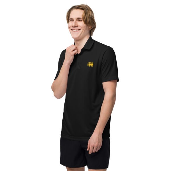 Unisex Adidas Premium Polo Shirt | Lion Black