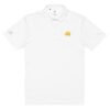 Unisex Adidas Premium Polo Shirt | Lion White