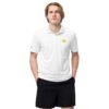 Unisex Adidas Premium Polo Shirt | Lion White