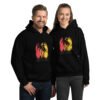 Unisex Heavy Blend Hoodie | Beach Vibes Black