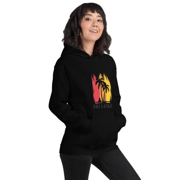 Unisex Heavy Blend Hoodie | Beach Vibes Black