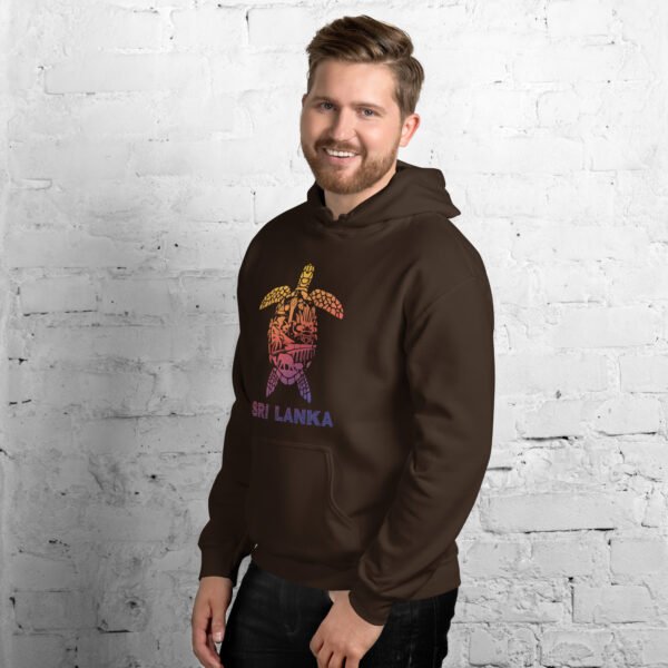 Unisex Heavy Blend Hoodie | Turtle Dark Chocolate