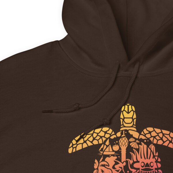 Unisex Heavy Blend Hoodie | Turtle Dark Chocolate