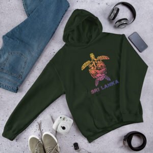 Unisex Heavy Blend Hoodie | Turtle Forrest Green