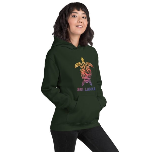 Unisex Heavy Blend Hoodie | Turtle Forrest Green