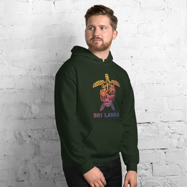 Unisex Heavy Blend Hoodie | Turtle Forrest Green