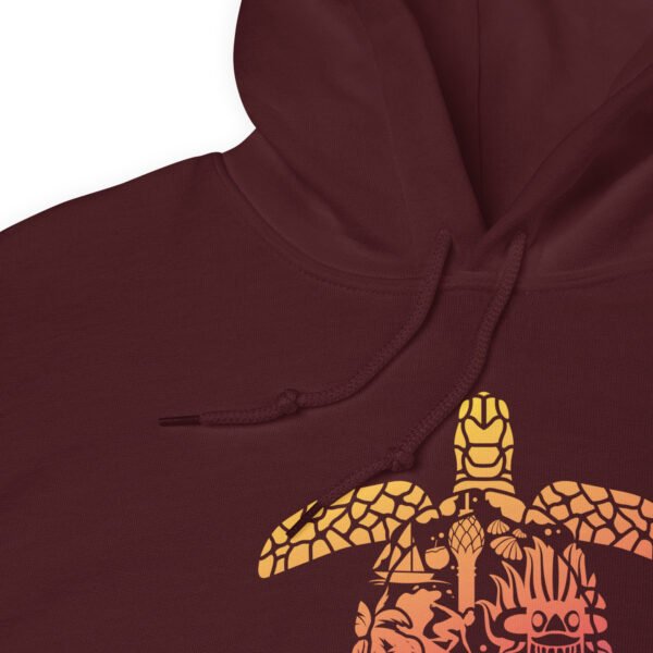 Unisex Heavy Blend Hoodie | Turtle Maroon