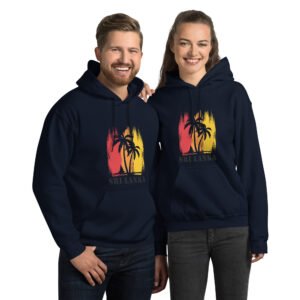 Unisex Heavy Blend Hoodie | Beach Vibes Navy