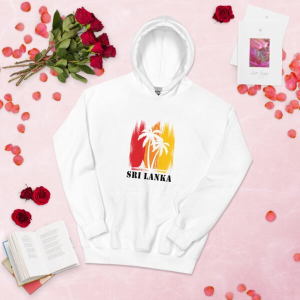 Unisex Heavy Blend Hoodie | Beach Vibes White