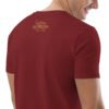 Unisex organic cotton t-shirt | Skyline Burgundy