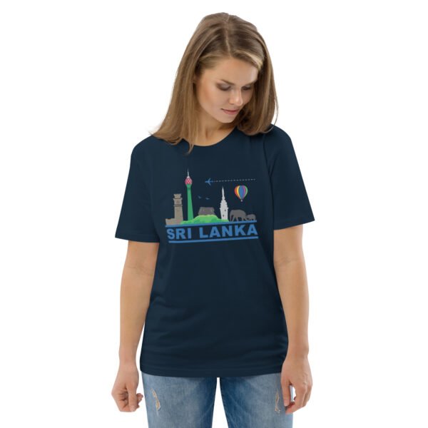 Unisex organic cotton t-shirt | Skyline Navy