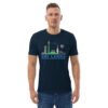 Unisex organic cotton t-shirt | Skyline Navy