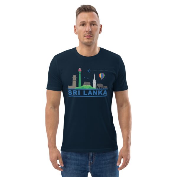 Unisex organic cotton t-shirt | Skyline Navy