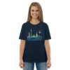 Unisex organic cotton t-shirt | Skyline Navy