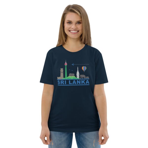 Unisex organic cotton t-shirt | Skyline Navy