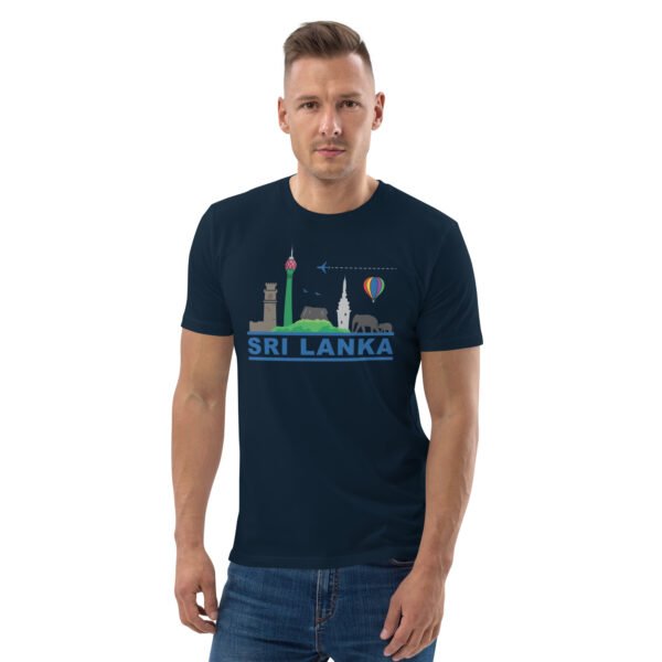 Unisex organic cotton t-shirt | Skyline Navy
