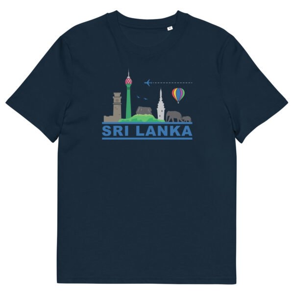 Unisex organic cotton t-shirt | Skyline Navy