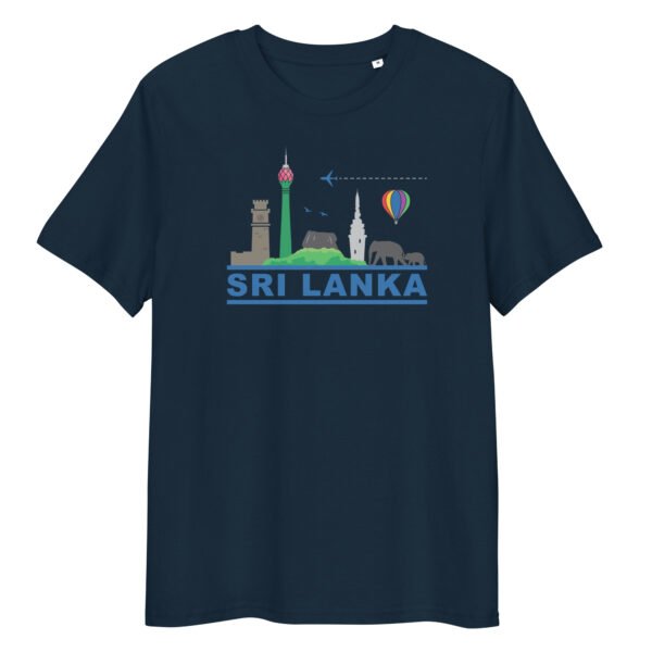 Unisex organic cotton t-shirt | Skyline Navy