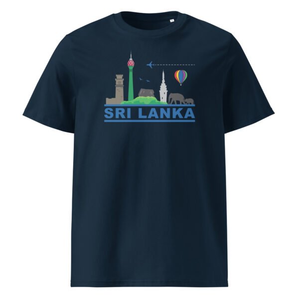 Unisex organic cotton t-shirt | Skyline Navy