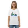 Unisex organic cotton t-shirt | Skyline White