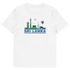 Unisex organic cotton t-shirt | Skyline White