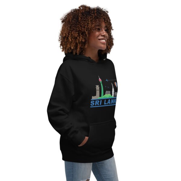 Unisex Premium Pullover Hoodie | Skyline Black