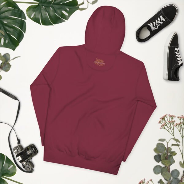 Unisex Premium Pullover Hoodie | Skyline Maroon
