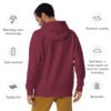 Unisex Premium Pullover Hoodie | Skyline Maroon