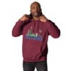 Unisex Premium Pullover Hoodie | Skyline Maroon