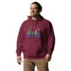 Unisex Premium Pullover Hoodie | Skyline Maroon