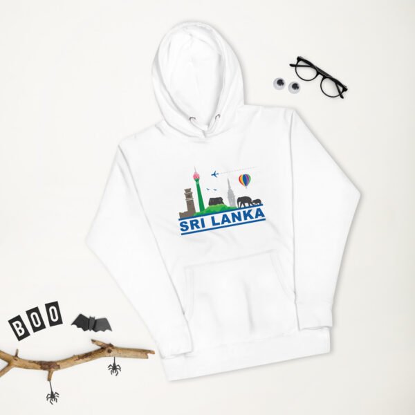 Unisex Premium Pullover Hoodie | Skyline White