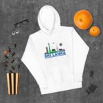 Unisex Premium Pullover Hoodie | Skyline White